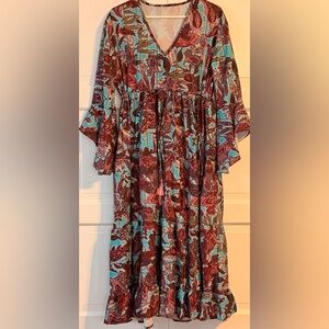 Dress. Midi. One size. NEW.